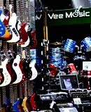 vee music guitar shop