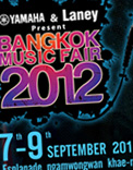 Yamaha Laney Bangkok Music Fair 2012